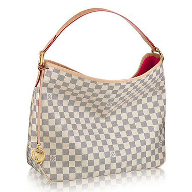 Louis Vuitton Delightful PM N41447 Damier Azur Canvas