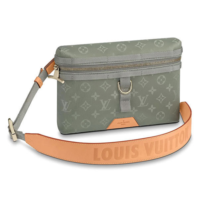 Louis Vuitton Messenger PM Bag Monogram Titanium Canvas Fall Winter 2018 Collection M43889 Grey