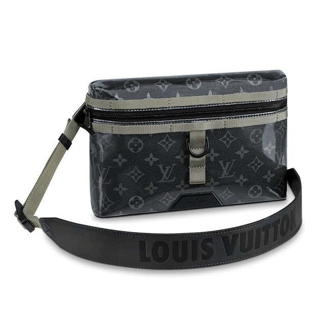 Louis Vuitton Monogram Eclipse Glaze Canvas Messenger PM Bag M52218 2018