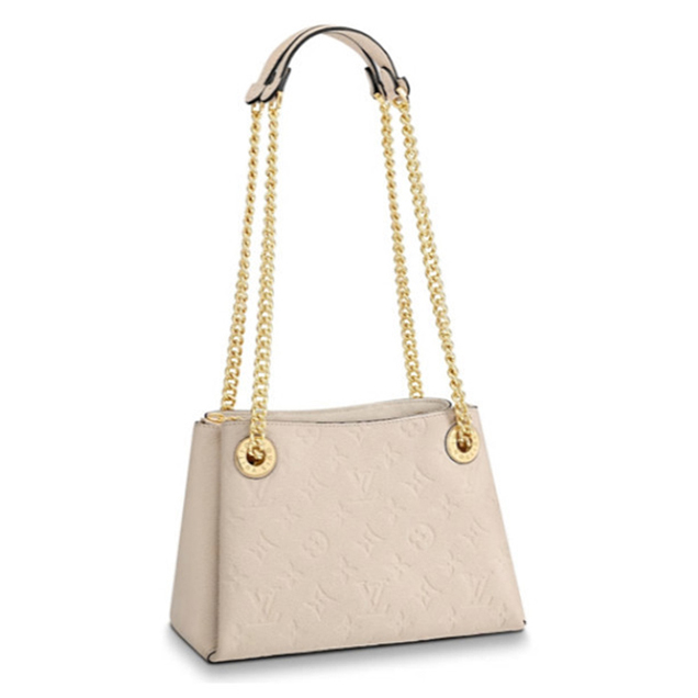 Louis Vuitton Monogram Empreinte Surene BB Bag Creme M43877 2018