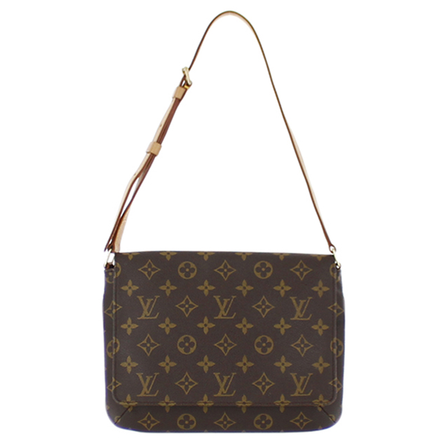 Louis Vuitton Musette Tango Short Strap Shoulder Bag Monogram Canvas Fall Winter 2018 Collection M51257 Brown