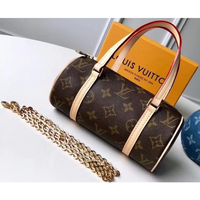 Louis Vuitton Monogram Canvas Vintage Papillon 20 Bag M51384