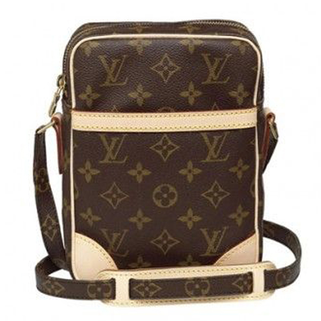 Louis Vuitton Danube Shoulder Pochette Bag M45266 Monogram Canvas