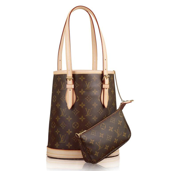 Louis Vuitton Petit Bucket M42238 Monogram Canvas