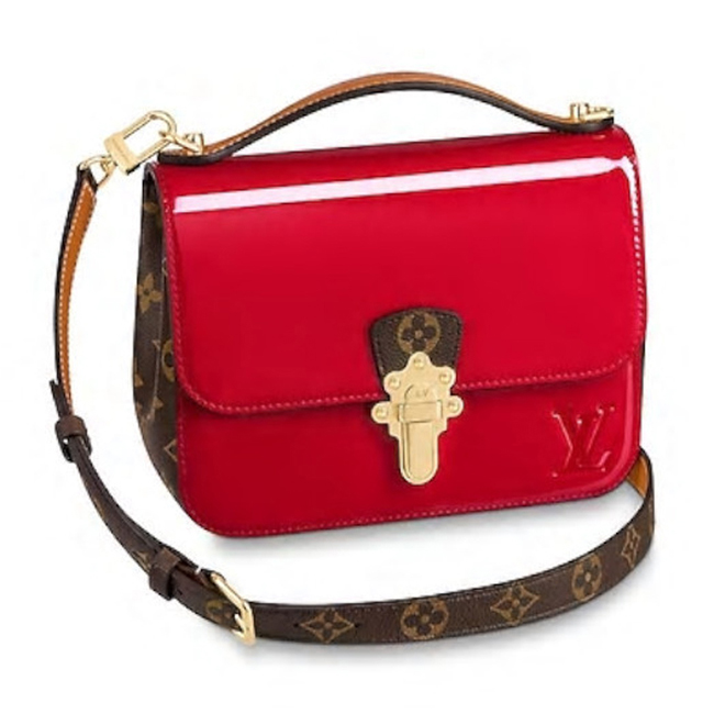 Louis Vuitton M52686 Cherrywood BB Monogram Vernis Cerise Red