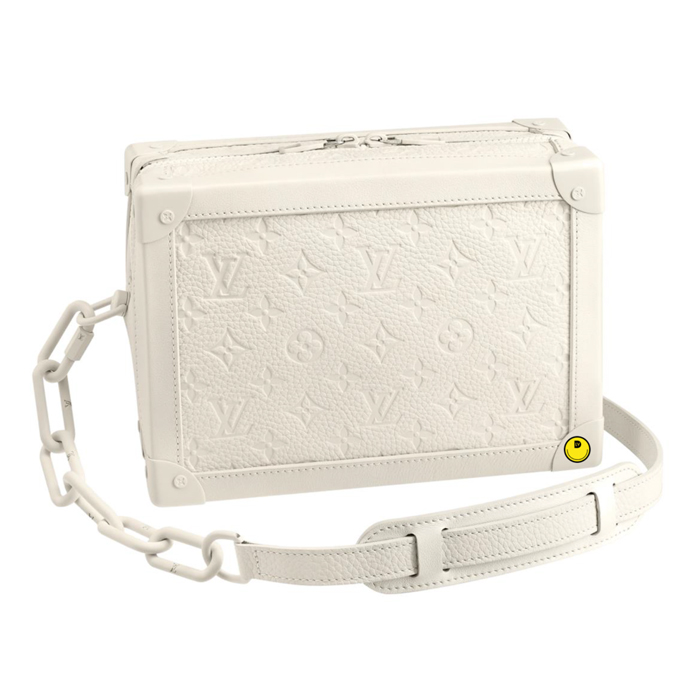 Louis Vuitton Soft Trunk M53287 Monogram Empreinte Leather White