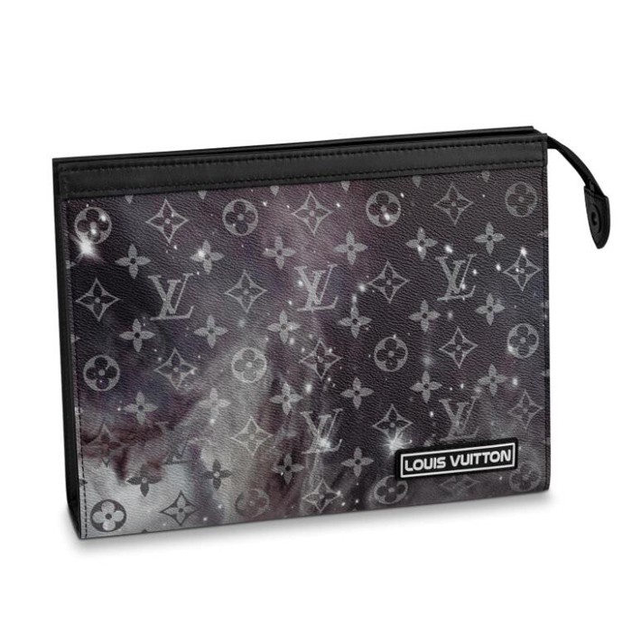 Louis Vuitton Pochette Voyage MM M44448 Monogram Galaxy Coated Canvas