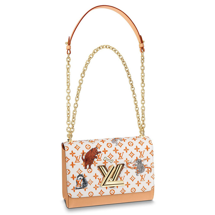 Louis Vuitton Twist MM M44460 Monogram Canvas