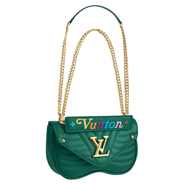 Louis Vuitton New Wave Chain Bag PM Green 2018