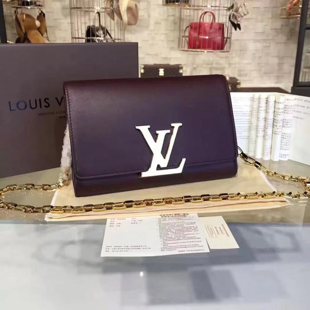 Louis Vuitton CHAIN LOUISE GM M51631 purple