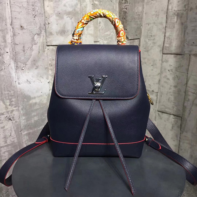 Louis Vuitton Lockme Backpack Mini M41871 Navy