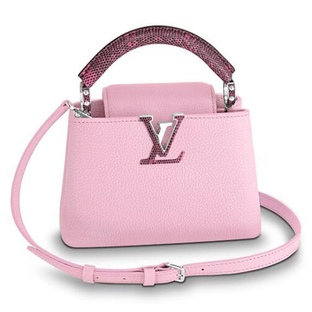 Louis Vuitton Capucines Mini N94049 Taurillon Leather Colchique