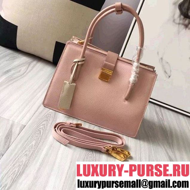 Miu Miu Madras Goat Leather Tote Bag 5BA104 Pink 2016 (JD-6112238 )