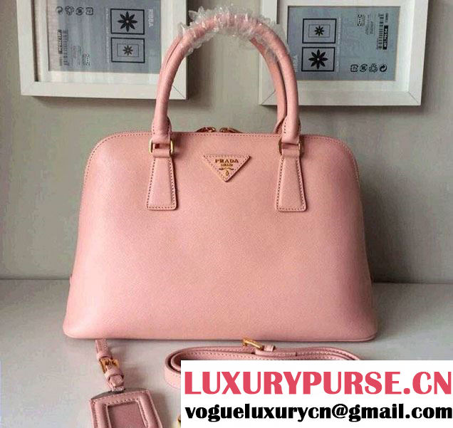 Prada Saffiano Leather Top Handle Tote Bag BN0838/BN0837/BN0812 Nude Pink