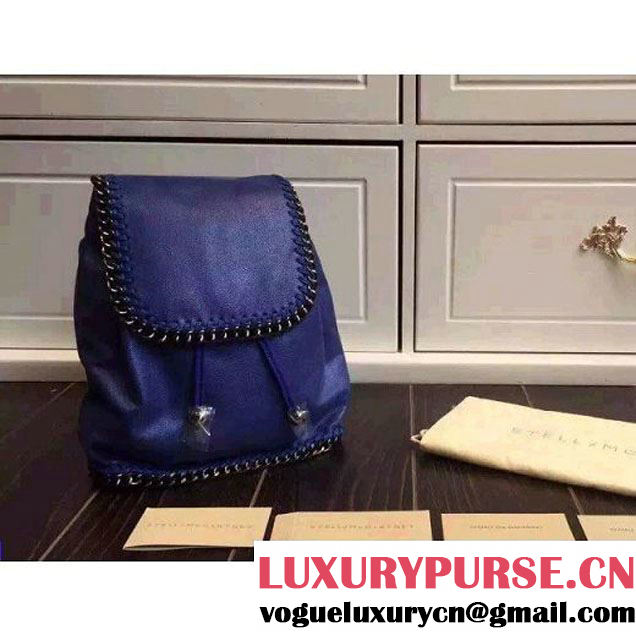 Stella McCartney Falabella Mini Backpack in Blue (WJ-121034 )