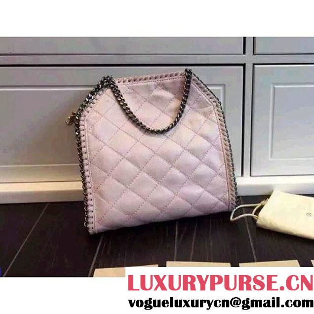 Stella McCartney Falabella Quilted Mini Tote Bag in Pink (WJ-121359 )