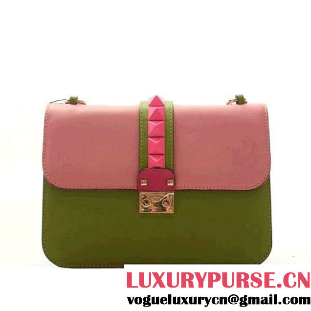 Valentino Garavani Shoulder Bag DWB00336 Pink&Green - $229.00