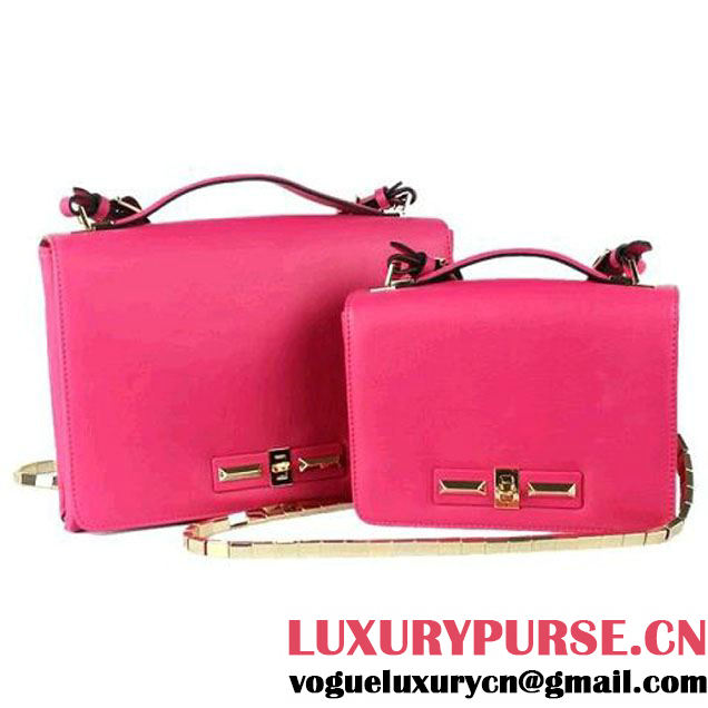 Valentino Garavani Flap Shoulder Bag 30cm V0082 Rose - $239.00