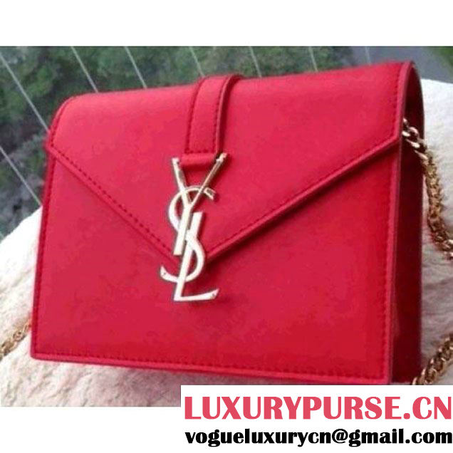 SAINT LAURENT Red Monogramme shoulder bag (677885 ) (677885 )