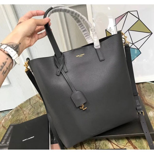 Saint Laurent Shopping Toy North/South Bag 498612 Gray 2018