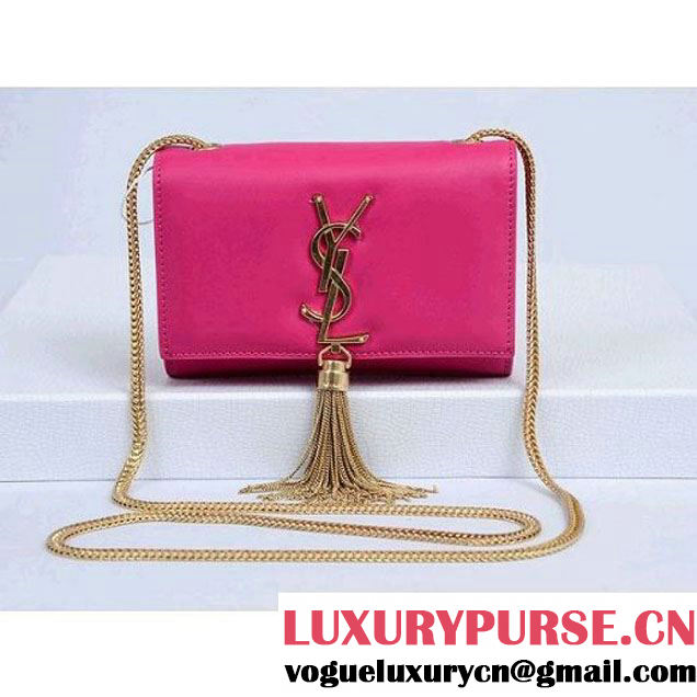 Saint Laurent Cassandre Small Tassel Crossbody Bag Rosy red (YSL0058942 ) (YSL0058942 )