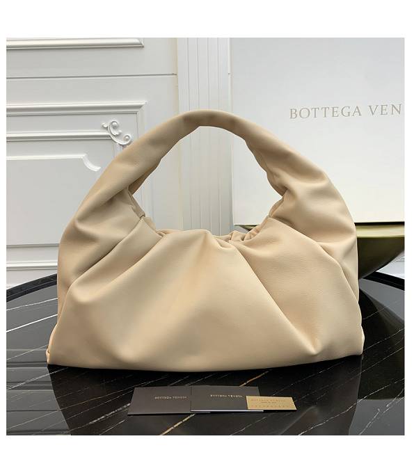 Bottega Veneta Apricot Original Real Leather Large Shoulder Pouch