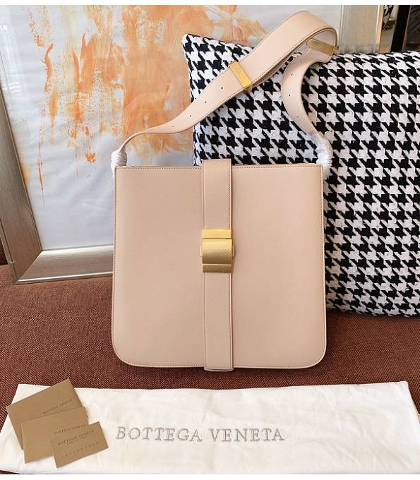 Bottega Veneta Marie Nude Pink Original Lambskin Leather Slim Shoulder Bag