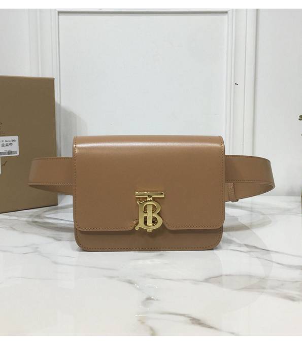 Burberry Apricot Original Smooth Leather Belt Bag