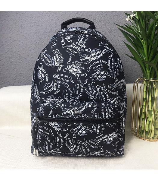 Christian Dior Black Original Nylon Backpack