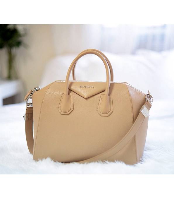 Givenchy Antigona Apricot Original Grained Veins Lambskin Leather 33cm Medium Tote Bag