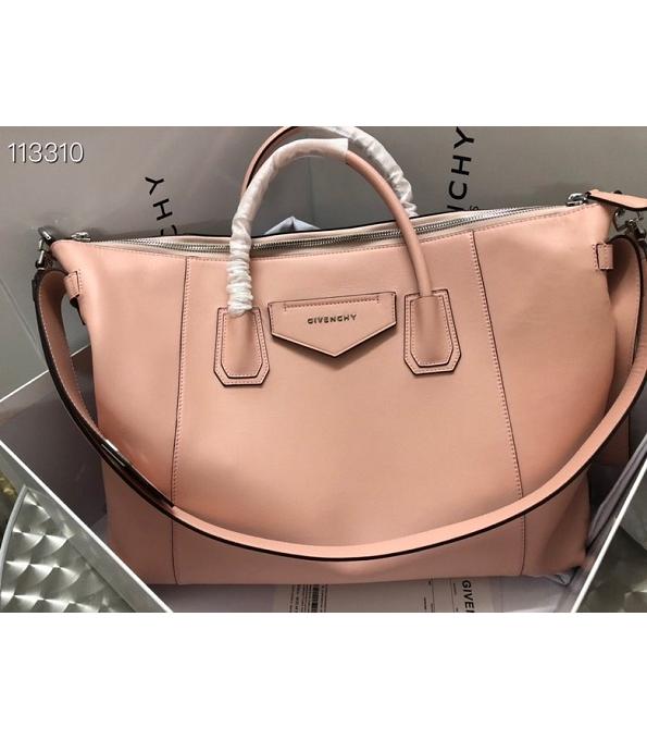 Givenchy Antigona Soft Pink Original Smooth Real Leather 45cm Large Tote Bag