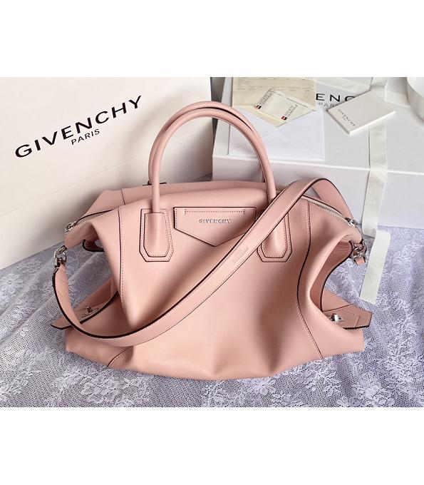 Givenchy Antigona Soft Cherry Pink Original Smooth Real Leather 45cm Large Tote Bag