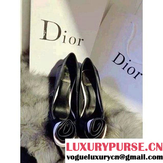 Dior Rose Narrow Toe Pump with 100mm heel (GD5043-1908 )