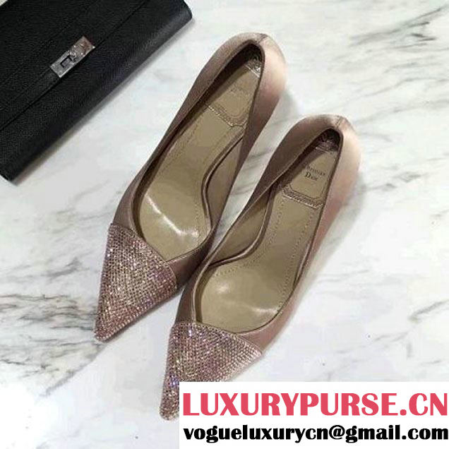 Dior Silk Crystal Pump Pink (GD2084-7021626 )