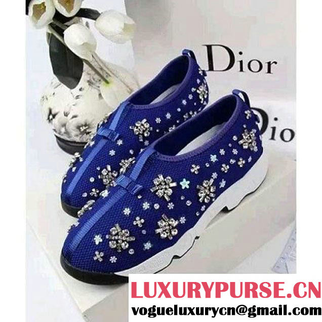 Dior Fusion Technical Fabrics Sneaker Blue Cruise 2016 (1a108-100832 )