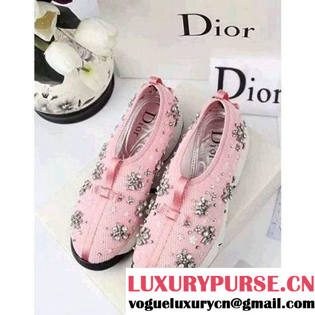 Dior Fusion Technical Fabrics Sneaker Pink Cruise 2016 (1a108-110833 )