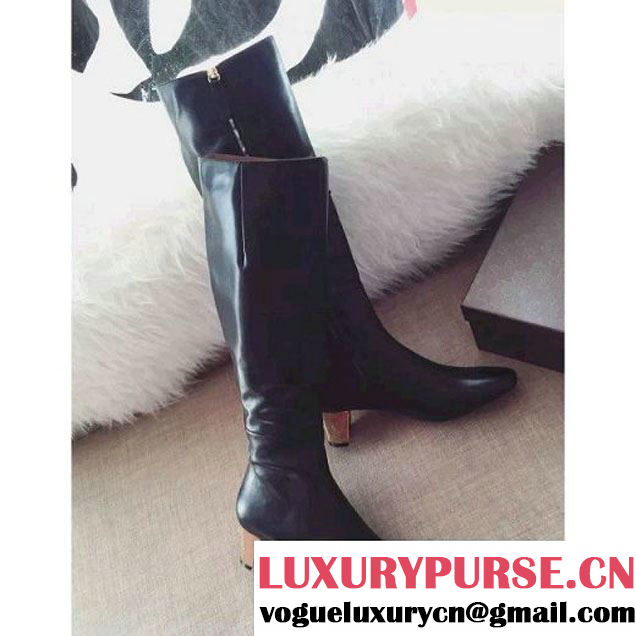 Gucci Calfskin Arielle Knee Boot Winter 2015 (GD546a-110839 )