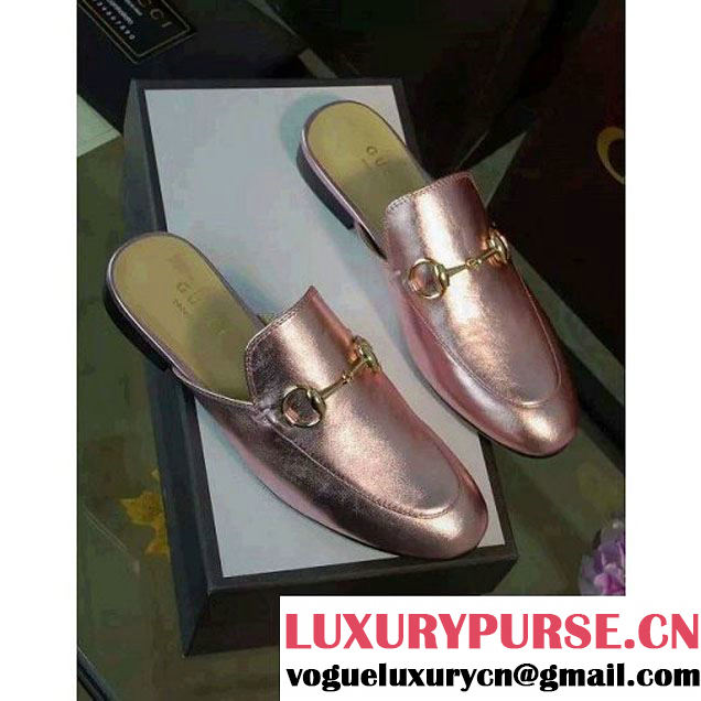 Gucci Princetown Leather Slipper Pink 2016 (SZ3023-6032848 )