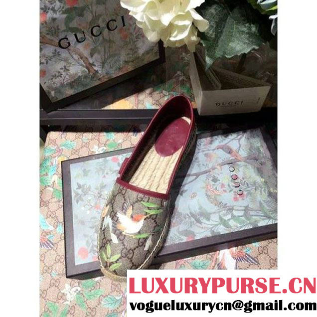 Gucci Women鈥檚 Gucci Tian Espadrille (1) 2016 (GD5032-6050336 )