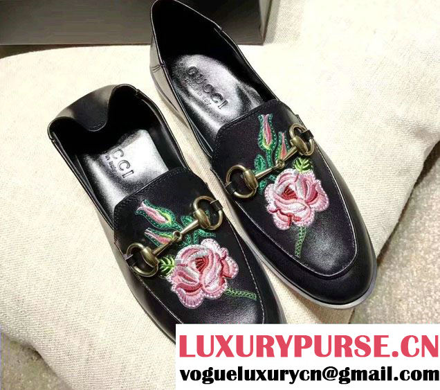 Gucci Horsebit Leather Loafers 2017