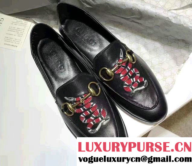 Gucci Horsebit Leather Loafers 2017