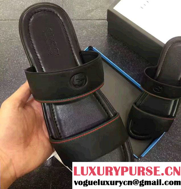 Gucci Men's Slide Sandals 2017