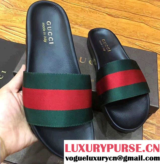 Gucci Men's Slide Sandals 2017