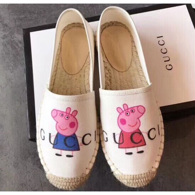 Gucci Peppa Pig Espadrilles Off White 2018