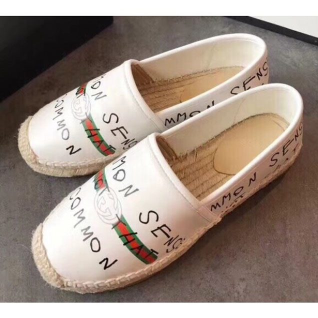 Gucci Vintage Logo Espadrilles Off White 2018