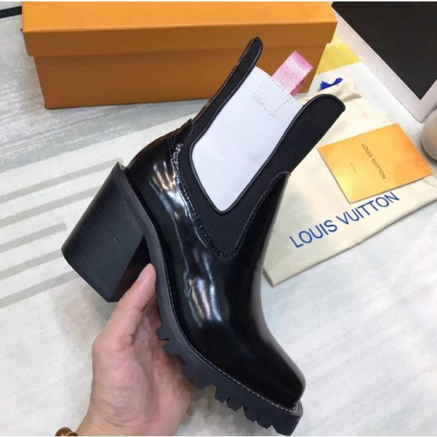 Louis Vuitton Limitless Ankle Boot Black/White 1A3OGJ 2018 Collection