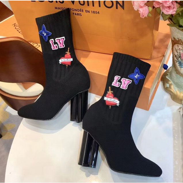 Louis Vuitton LV BLACK HEART Ankle Boot 1A4MPL 2018 Collection