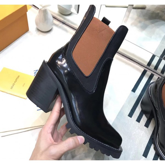 Louis Vuitton Limitless Ankle Boots Black/Brown 2018