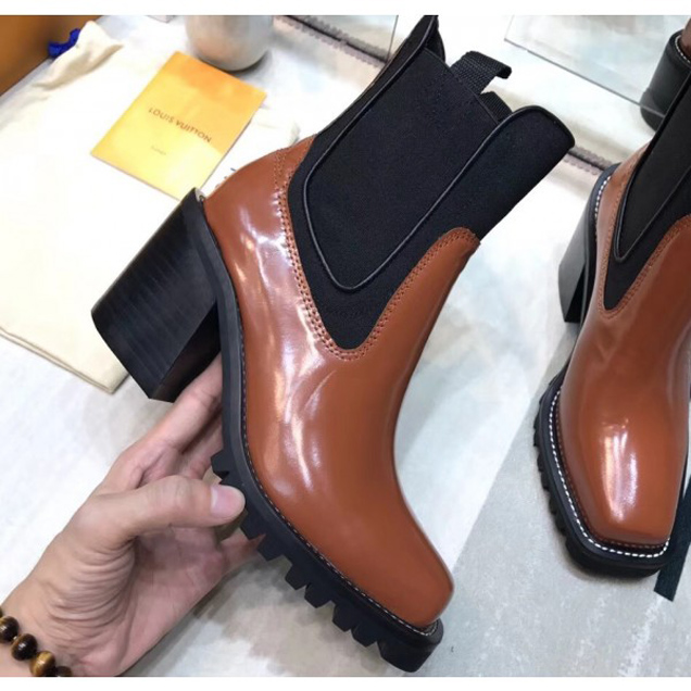 Louis Vuitton Limitless Ankle Boots Brown/Black 2018