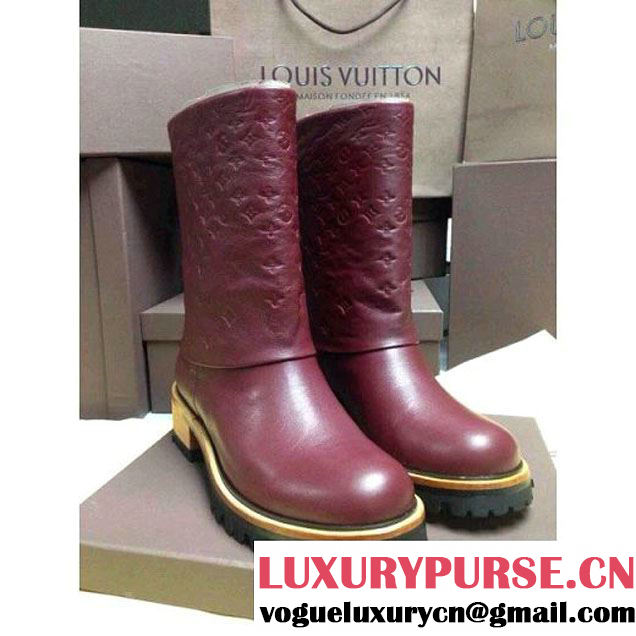 LOUIS VUITTON ROAD TRIP FLAT HALF BOOT (gd4043-1308 )